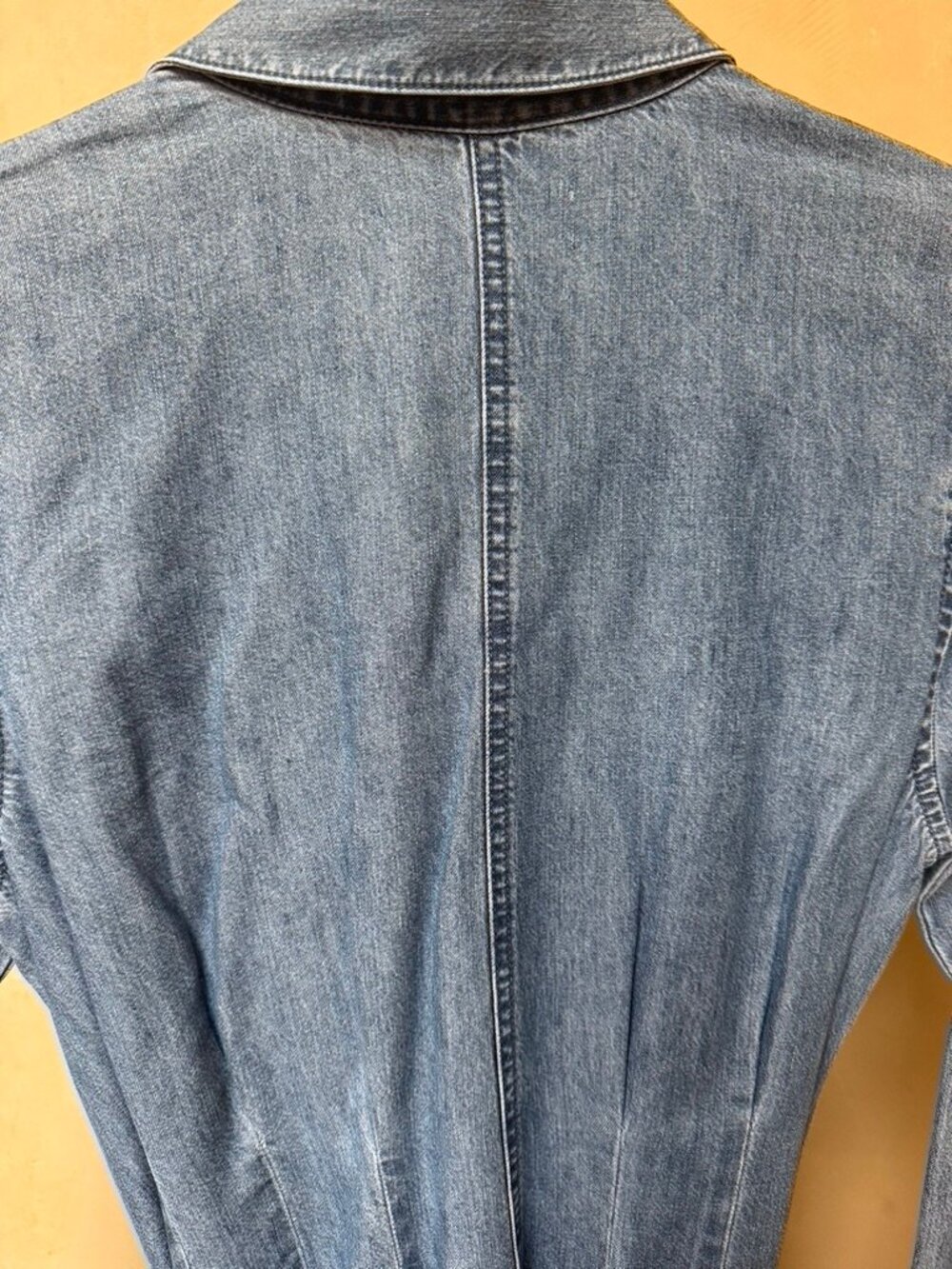 Madewell Tie-Waist Shirtdress: Denim Edition: Size 2 - Picture 7 of 10